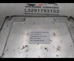 CENTRALINA MOTORE ECU 2007 SKODA ROOMSTER BNV 0459 - 15