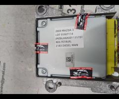 CENTRALINA AIRBAG 2009 MAZDA 3 SPORT F01G07201K BC - 12