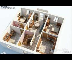 Tre appartamenti da ristrutturare a camerata picen