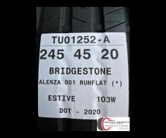 4 PNEUMATICI 245/45 275/40 R20 BRIDGESTONE ESTIVE - 10