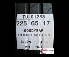 4 PNEUMATICI 225/65 R17 GOODYEAR ESTIVE 90% - 10