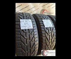 4 PNEUMATICI 215/55 R17 RIKEN INVERNALI SEMINUOVE - 6