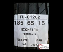 4 PNEUMATICI 185/65 R15 MICHELIN ESTIVE - 9