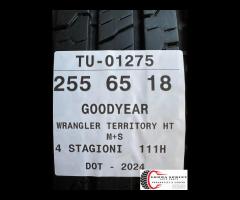4 PNEUMATICI 255/65 R18 GOODYEAR 4 STAGIONI 80% - 10