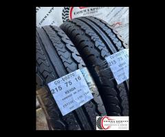 2 PNEUMATICI NUOVI 215/75 R16C KENDA ESTIVE
