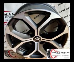 4 CERCHI IN LEGA ORIGINALI RAGGIO 16 CITROEN C3