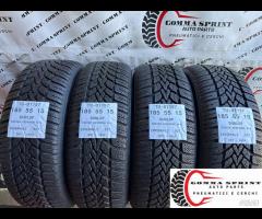 4 PNEUMATICI 185/55 R15 DUNLOP INVERNALI SEMINUOVE