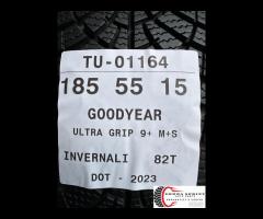 4 PNEUMATICI 185/55 R15 GOODYEAR INVERNALI 95% - 10