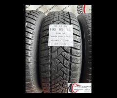 4 PNEUMATICI 195/65 R15 DUNLOP INVERNALI SEMINUOVE