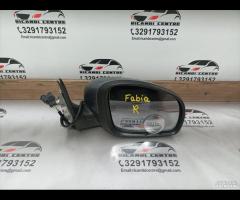 SPECCHIETTO RETROVISORE DESTRA  SKODA FABIA 2 5J28 - 8