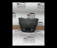 PANNELLO DI CONTROLLO RADIO/CLIMA OPEL INSIGNIA A