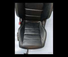 SEDIA ANTERIORE SINISTRO IN PELLE NERA MERCEDES W2