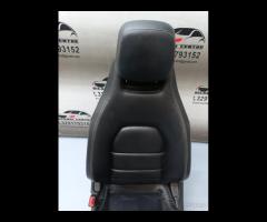 SEDIA ANTERIORE SINISTRO IN PELLE NERA MERCEDES W2 - 6