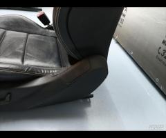 SEDIA ANTERIORE SINISTRO IN PELLE NERA MERCEDES W2 - 13