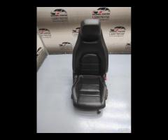 SEDIA ANTERIORE DESTRO IN PELLE NERA MERCEDES W212