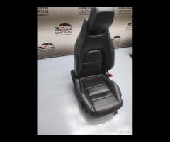 SEDIA ANTERIORE DESTRO IN PELLE NERA MERCEDES W212