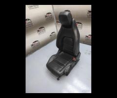 SEDIA ANTERIORE DESTRO IN PELLE NERA MERCEDES W212