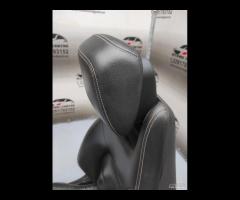 SEDIA ANTERIORE DESTRO IN PELLE NERA MERCEDES W212