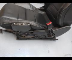SEDIA ANTERIORE DESTRO IN PELLE NERA MERCEDES W212 - 7