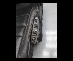 SEDIA ANTERIORE DESTRO IN PELLE NERA MERCEDES W212 - 8