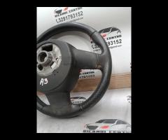 VOLANTE IN PELLE NERA MULTIFUNZIONALE AUDI A3 2008
