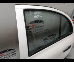 PORTA PORTIERA POSTERIORE SINISTRA SX NISSAN MICRA