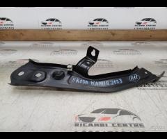 SUPPORTO FARO FANALE PARAURTI ANTERIORE SX SKODA K - 17
