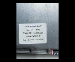 CENTRALINA MOTORE ECU 2019 HYUNDAI I30 G3LC 391E50 - 8