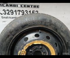 RUOTINO DI SCORTA 135/80B14 80 P R14 4x98x58.1 FIA - 4