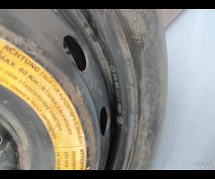 RUOTINO DI SCORTA 135/80B14 80 P R14 4x98x58.1 FIA - 12