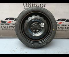 RUOTINO DI SCORTA RUOTA NISSAN MICRA K13 2016 R14