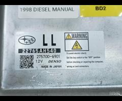 CENTRALINA MOTORE ECU SUBARU XV 2015 2.0 DIESEL 10 - 10