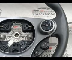 VOLANTE MULTIFUNZIONE IN PELLE NERO SMART FORFOUR - 9