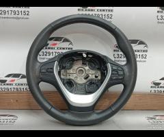 VOLANTE MULTIFUNZIONE IN PELLE NERO/ROSSO BMW 1 F2