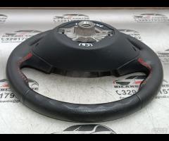 VOLANTE MULTIFUNZIONE IN PELLE NERO/ROSSO BMW 1 F2 - 22