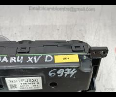 PANNELLO COMANDI CLIMA RISCALDATORE SUBARU XV 2015 - 12