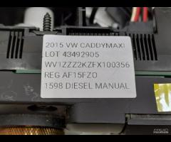 PANNELLO COMANDI CLIMA VOLKSWAGEN CADDY MAXI 4 201 - 10