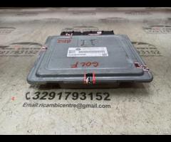CENTRALINA MOTORE ECU VOLKSWAGEN GOLF 2012 CBZA 1.