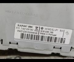 AUTORADIO LETTORE CD VOLKSWAGEN SCIROCCO 2010 3C80 - 9