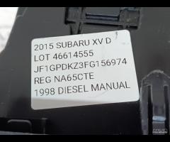 BOCCHETTA VENTILAZIONE ARIA CENTRALE SUBARU XV 201 - 15