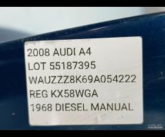 PARAURTI POSTERIORE CON SENSORI AUDI A4 B8 BERLINA - 13