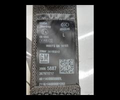 CINTURA DI SICUREZZA ANTERIORE SINISTRA SX OPEL AS