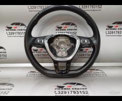 VOLANTE MULTIFUNZIONE STERZO IN PELLE VW PASSAT B8 - 2