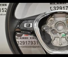VOLANTE MULTIFUNZIONE STERZO IN PELLE VW PASSAT B8 - 4