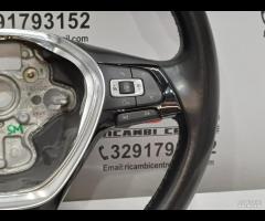 VOLANTE MULTIFUNZIONE STERZO IN PELLE VW PASSAT B8 - 5