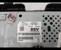 DISPLAY SCHERMO MULTIFUNZIONE NAVIGATORE JAGUAR XF - 19