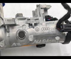 BLOCCHETTO ACCENSIONE CON CHIAVE AUDI A3 8P1 2009 - 22