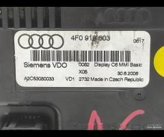 DISPLAY C6 MINI BASIC NAVIGATORE AUDI A6 2006 4F09 - 8