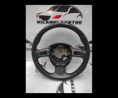 VOLANTE IN PELLE MULTIFUNZIONE AUDI A5 8T 2008 8T0 - 1
