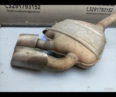 SILENZIATORE IMPIANTO DI SCARICO POSTERIORE PORSCH - 10